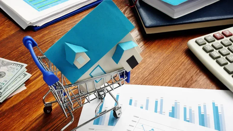 Miniatura de uma casa dentro de um carrinho de compras. Foto: Adobe Stock