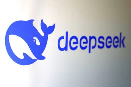 Logo da DeepSeek, empresa de IA chinesa. Foto: