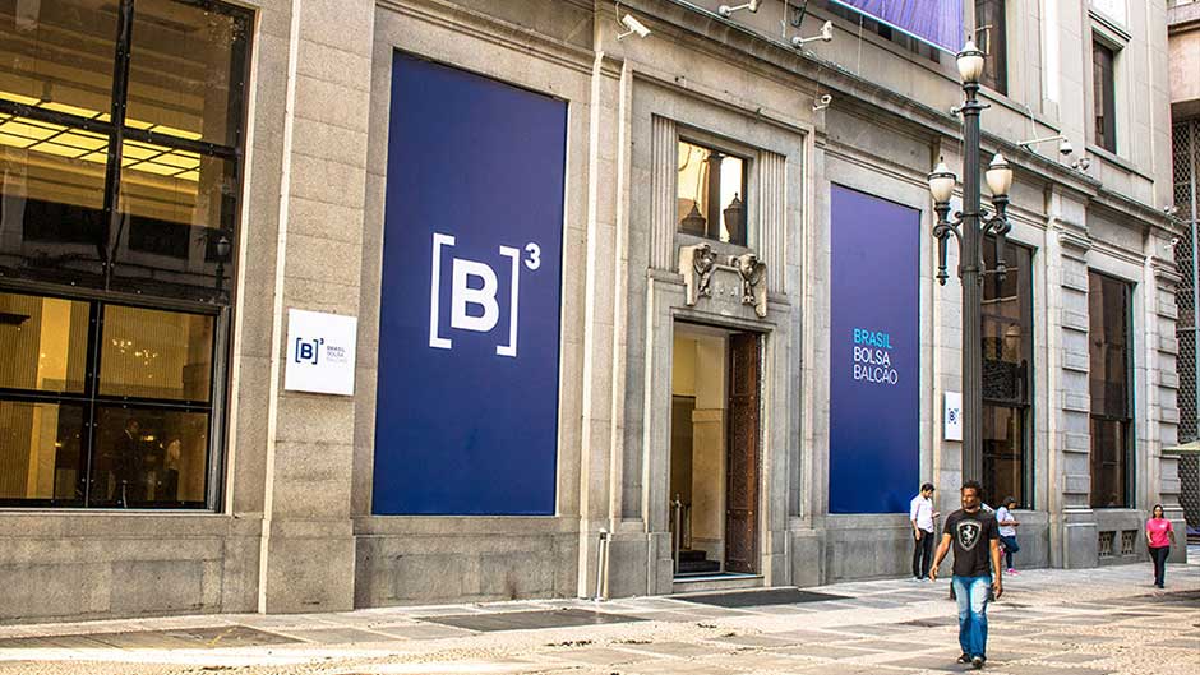 Fachada da B3. Foto: Divulgação B3
