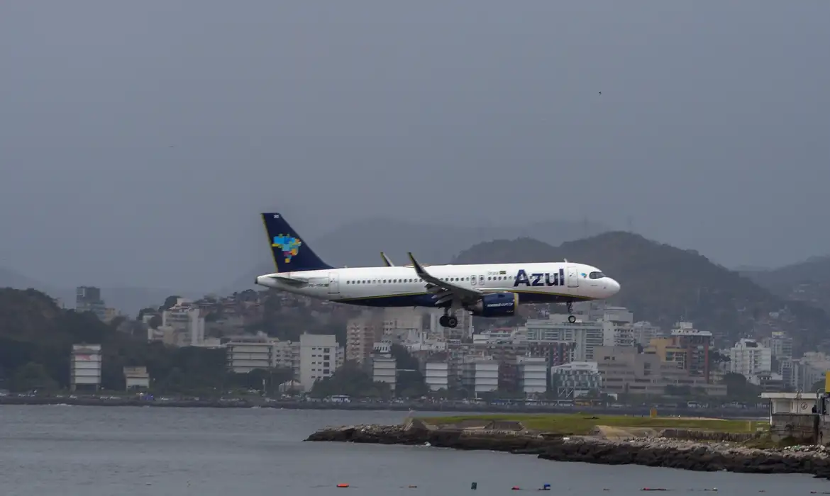 A medida de recuperação da Azul visa obter US$ 950 milhões em investimentos. Foto: Tomaz Silva/Agência Brasil