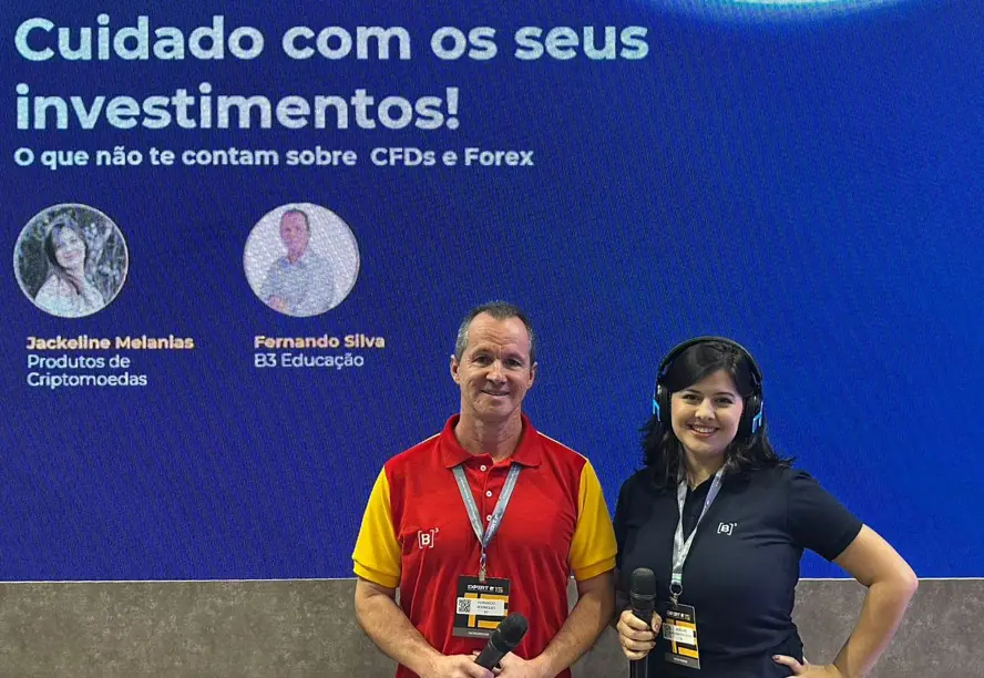 Especialistas da B3 alertam sobre riscos do mercado não regulado na Expert XP. Foto: Divulgação B3