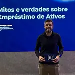 Painel sobre Empréstimo de Ativos no Estande da B3 na Expert XP. Foto: Divulgação B3