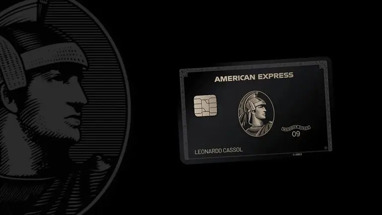 Cartão Centurion, da American Express, conhecido como AmEx Black Card, é o cartão de crédito mais exclusivo do mundo. Foto: Divulgação