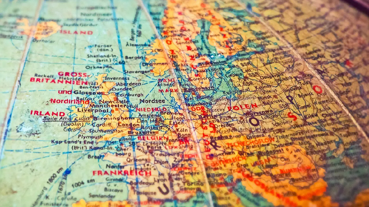 Mapa de um globo. Foto: Adobe Stock