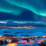 Aurora Boreal em Tromsø, Noruega. Foto: Divulgação/Civitis