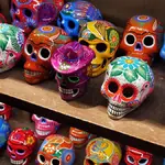 Enfeites de halloween e Dia dos Mortos. Foto: Pixabay