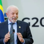 Presidente da República, Luiz Inácio Lula da Silva, concede entrevista coletiva na Terceira Sessão da Cúpula de Líderes do G20. Foto: Ricardo Stuckert/PR