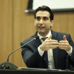 Gabriel Galípolo, Presidente do Banco Central, em coletiva de imprensa nesta quinta-feira, 18 (Crédito: Raphael Ribeiro/BC)