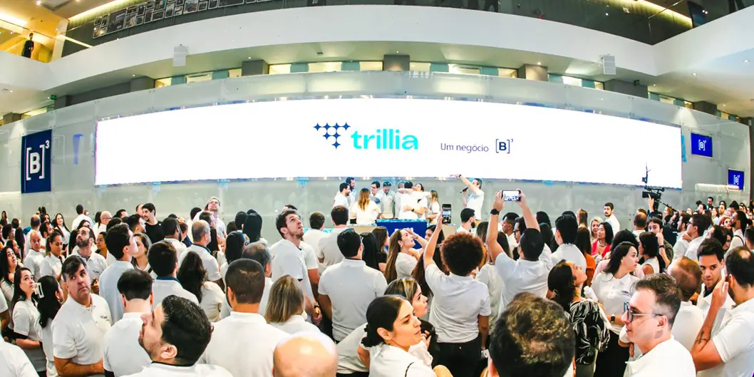 Evento de lançamento da Trillia, um negócio B3. Foto: Divulgação