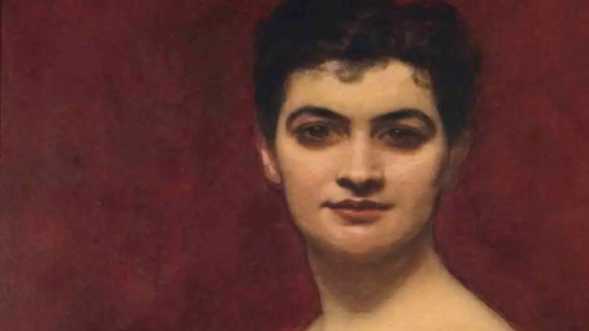 Foto: Eufrásia Teixeira Leite, retratada em quadro de Carolus Duran | Acervo do Museu Casa da Hera