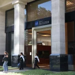 Fachada do Banco Master na rua Elvira Ferraz em Itaim Bibi. Foto: Rovena Rosa/Agência Brasil