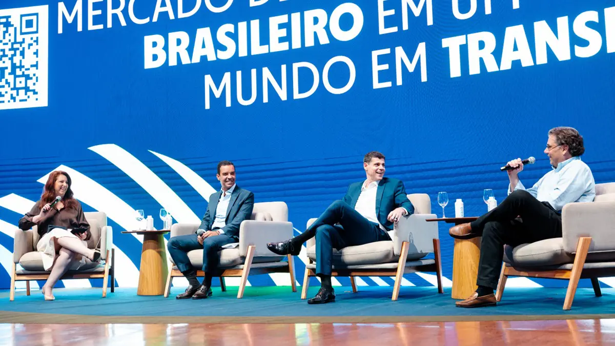 Painel no MKBR 26. Foto: Cauê Diniz/B3