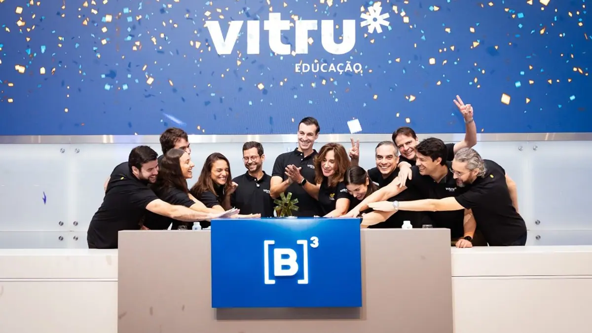Follow-on Vitru Educação na B3. Foto: Cauê Diniz/B3