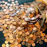 Moedas de centavos. Foto: Pixabay
