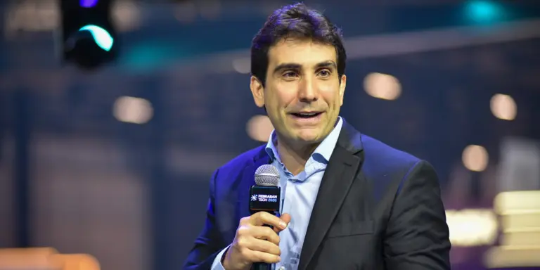 O presidente do Banco Central, Gabriel Galípolo, durante a abertura do Febraban Tech 2026. Foto: Divulgação